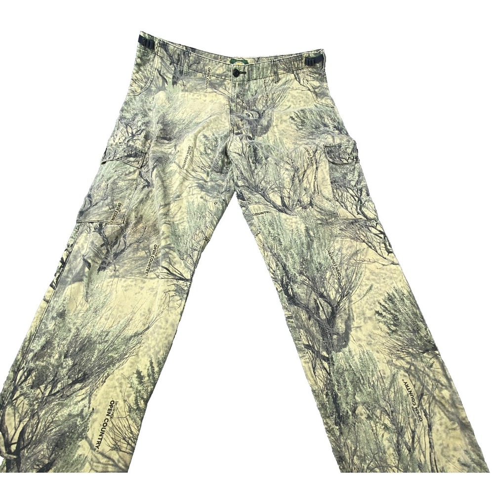 Cabelas Camo Pants Men 40x34 Hunting Outdoor Seclusion 3D‎ Tactical Cargo Hiking